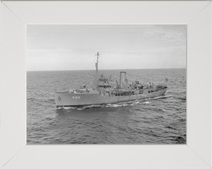 HMS Begonia K66 Royal Navy Flower class corvette Photo Print or Framed Print - Hampshire Prints