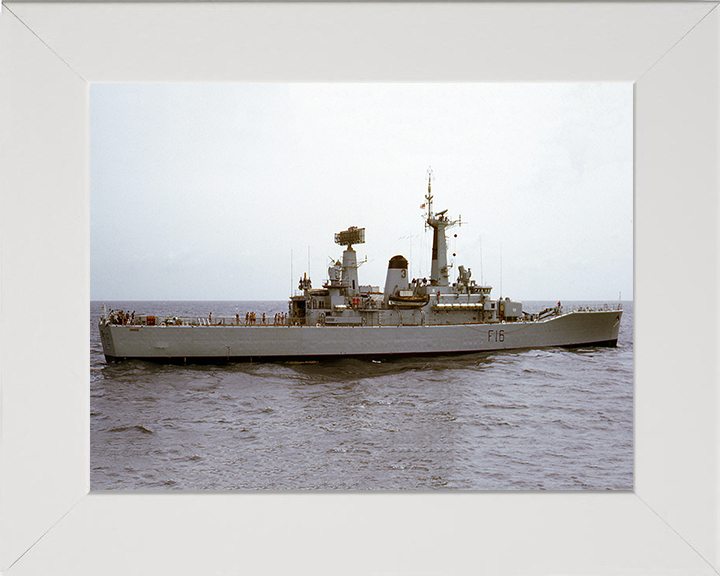 HMS Diomede F16 Royal Navy Leander class frigate Photo Print or Framed Print - Hampshire Prints