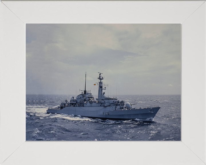 HMS Alacrity F174 Royal Navy Type 21 frigate Photo Print or Framed Print - Hampshire Prints