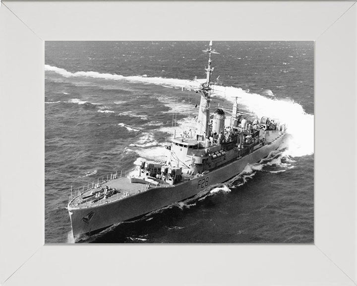 HMS Cleopatra F28 Royal Navy Leander class frigate Photo Print or Framed Print - Hampshire Prints