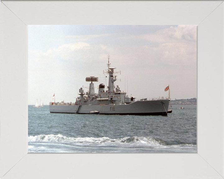 HMS Diomede F16 Royal Navy Leander class frigate Photo Print or Framed Print - Hampshire Prints