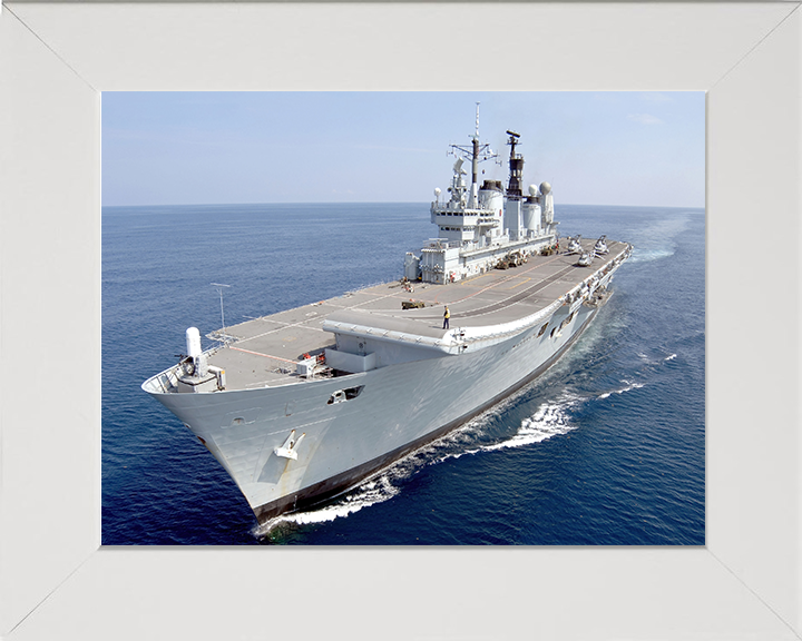 HMS Ark Royal R07 Royal Navy Invincible class aircraft Carrier Photo Print or Framed Print - Hampshire Prints