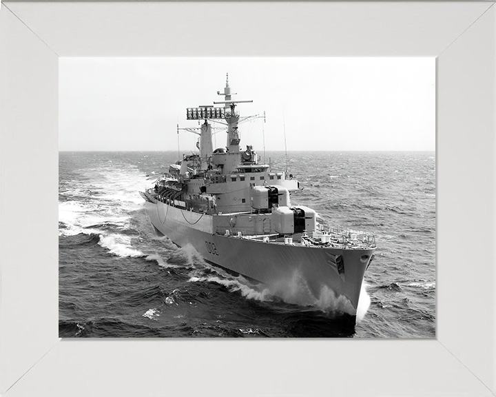 HMS Devonshire D02 Royal Navy County class destroyer Photo Print or Framed Print - Hampshire Prints