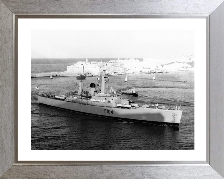 HMS Dido F104 Royal Navy Leander class frigate Photo Print or Framed Print - Hampshire Prints