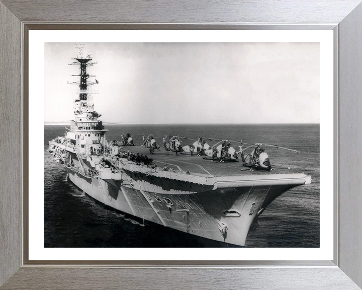 HMS Bulwark R08 Royal Navy Centaur class light fleet carrier Photo Print or Framed Print - Hampshire Prints