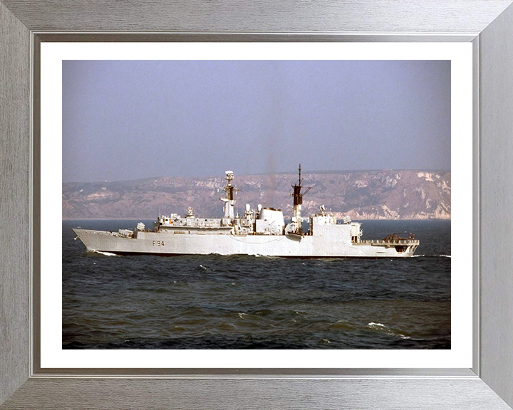 HMS Brave F94 Royal Navy Type 22 Frigate Photo Print or Framed Print - Hampshire Prints