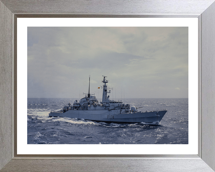 HMS Alacrity F174 Royal Navy Type 21 frigate Photo Print or Framed Print - Hampshire Prints