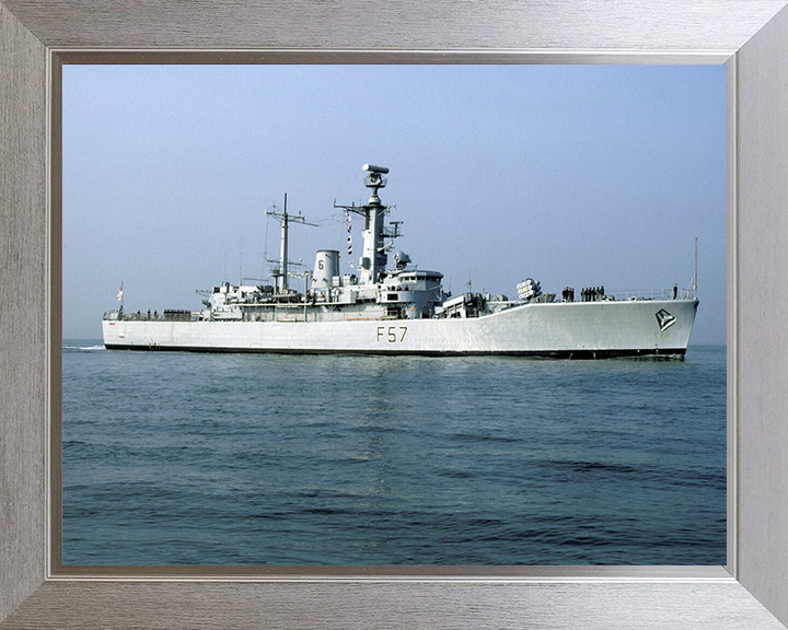 HMS Andromeda F57 Royal Navy Leander class frigate Photo Print or Framed Print - Hampshire Prints