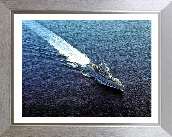 HMS Bacchante F69 Royal Navy Leander class frigate Photo Print or Framed Print - Hampshire Prints