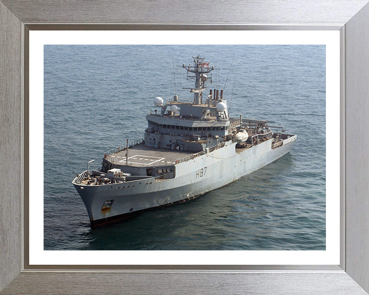 HMS Echo H87 Royal Navy Echo class survey vessel Photo Print or Framed Print - Hampshire Prints