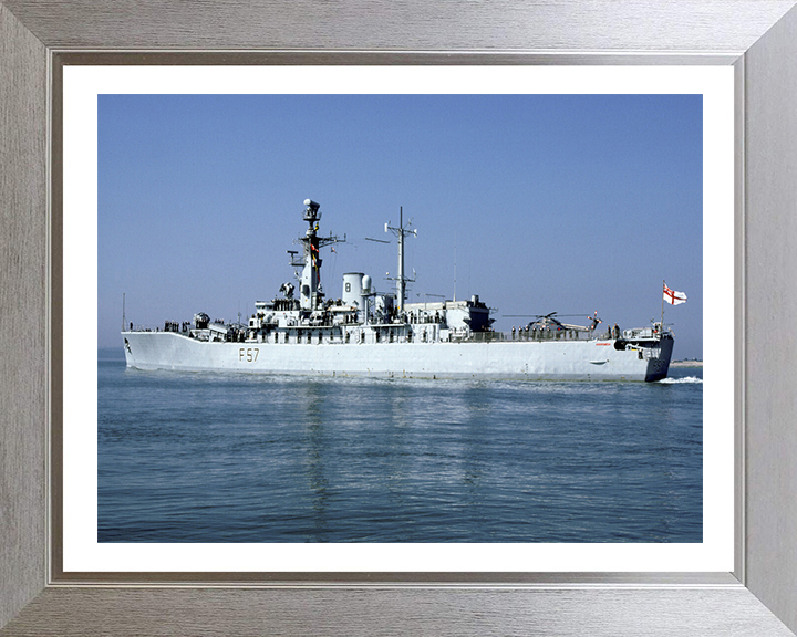 HMS Andromeda F57 Royal Navy Leander class frigate Photo Print or Framed Print - Hampshire Prints