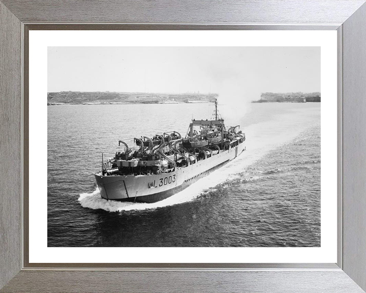 HMS Anzio L3003 Royal Navy tank landing craft Photo Print or Framed Print - Hampshire Prints