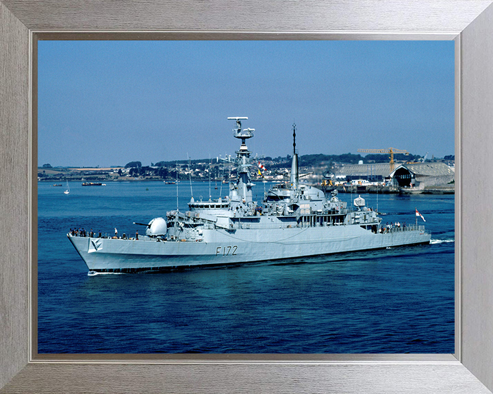 HMS Ambuscade F172 Royal Navy Type 21 frigate Photo Print or Framed Print - Hampshire Prints