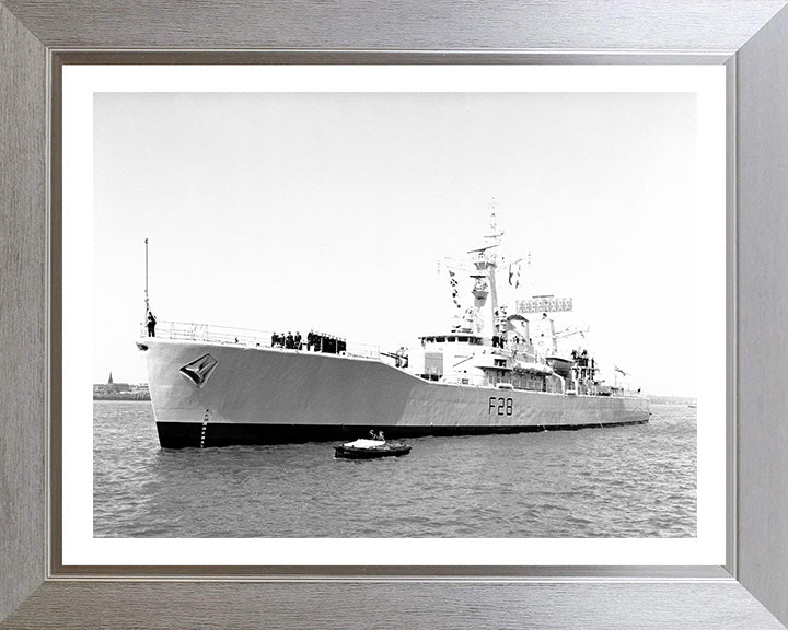 HMS Cleopatra F28 Royal Navy Leander class frigate Photo Print or Framed Print - Hampshire Prints