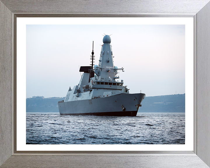 HMS Defender D36 Royal Navy Type 45 Destroyer Photo Print or Framed Photo Print - Hampshire Prints