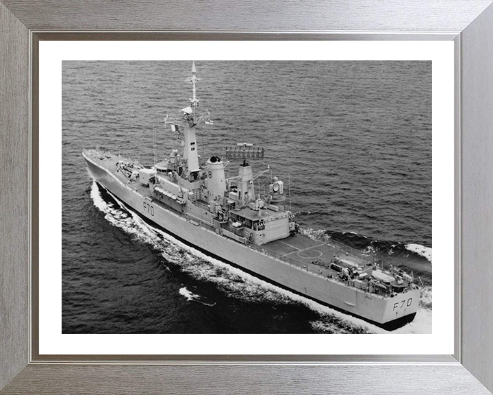 HMS Apollo F70 Royal Navy Leander class Frigate Photo Print or Framed Print - Hampshire Prints