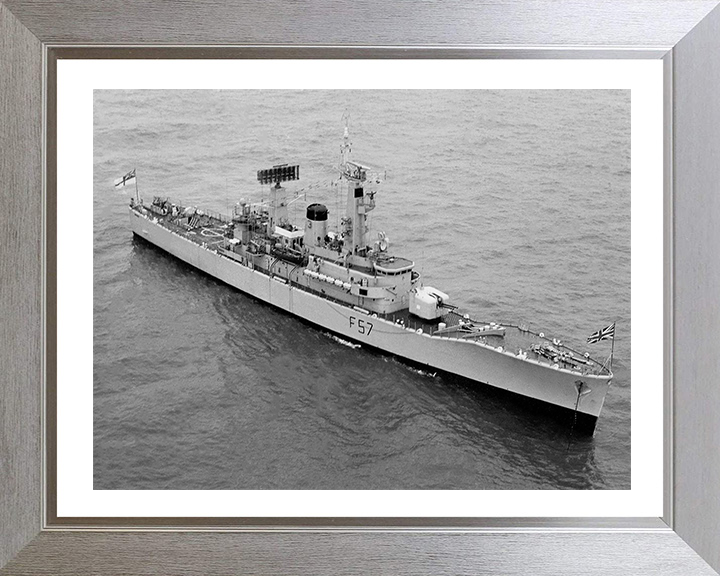 HMS Andromeda F57 Royal Navy Leander class frigate Photo Print or Framed Print - Hampshire Prints