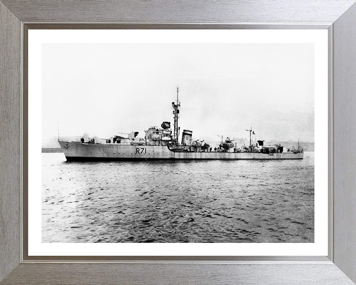 HMS Constance R71 Royal Navy C class destroyer Photo Print or Framed Print - Hampshire Prints