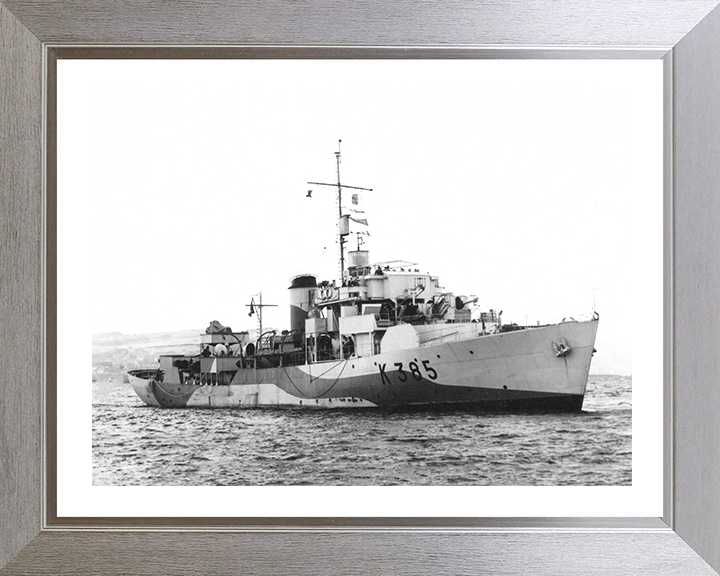 HMS Arabis K385 Royal Navy Flower class corvette Photo Print or Framed Print - Hampshire Prints