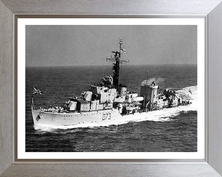 HMS Cavalier D73 (R73) Royal Navy C class destroyer Photo Print or Framed Print - Hampshire Prints