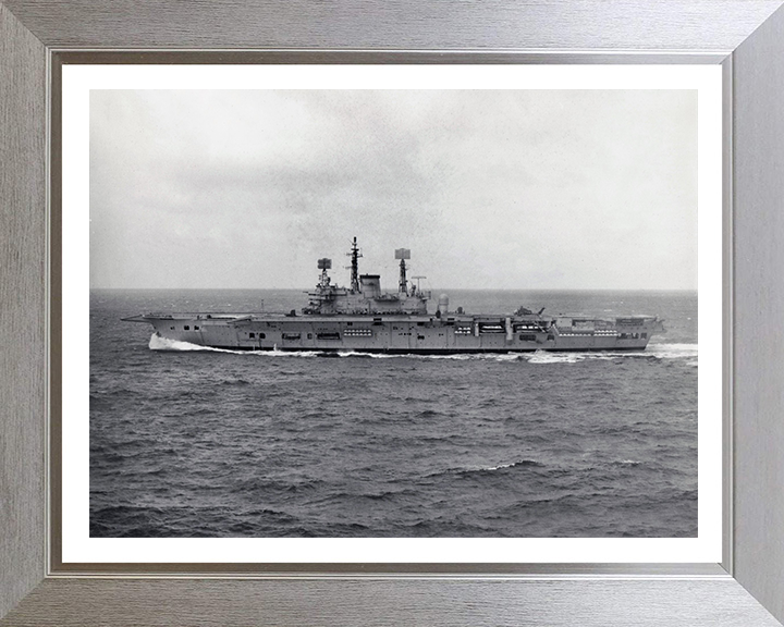 HMS Ark Royal R09 Royal Navy Audacious class aircraft carrier Photo Print or Framed Print - Hampshire Prints