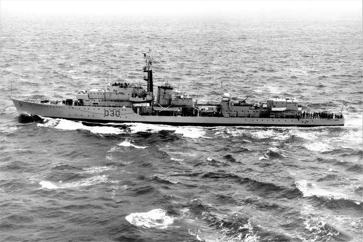 HMS Carron D30 | Photo Print | Framed Print | Poster | C Class | Destroyer | Royal Navy - Hampshire Prints