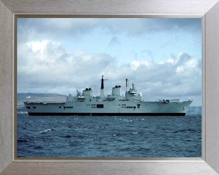 HMS Ark Royal R07 Royal Navy Invincible class aircraft carrier Photo Print or Framed Print - Hampshire Prints