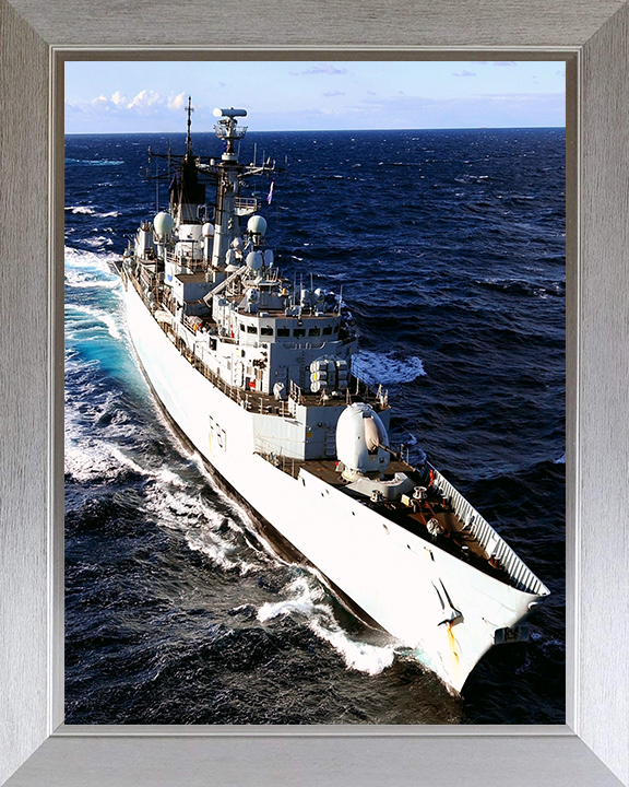 HMS Chatham F87 Royal Navy Type 22 Frigate Photo Print or Framed Print - Hampshire Prints