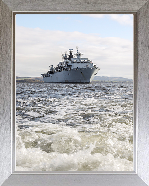 HMS Albion L14 Royal Navy Albion Class amphibious ship Photo Print or Framed Print - Hampshire Prints