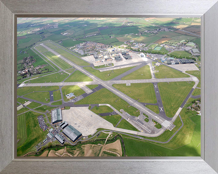 HMS Heron RNAS Yeovilton Aerial Photo Print or Framed Photo Print - Hampshire Prints