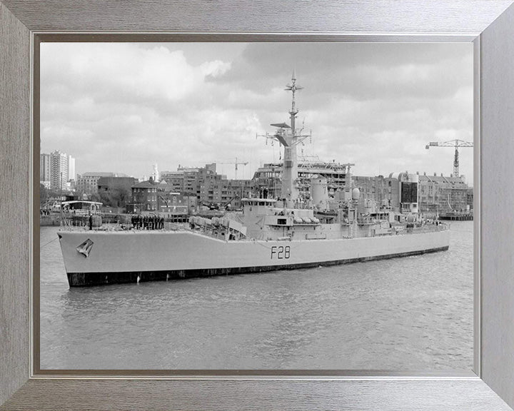 HMS Cleopatra F28 Royal Navy Leander class frigate Photo Print or Framed Print - Hampshire Prints