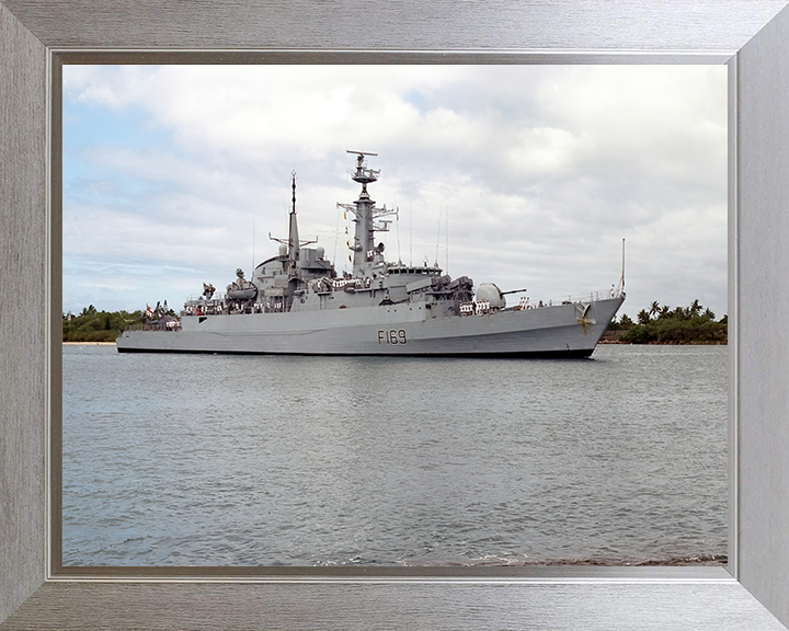 HMS Amazon F169 Royal Navy Type 21 Frigate Photo Print Or Framed Print ...