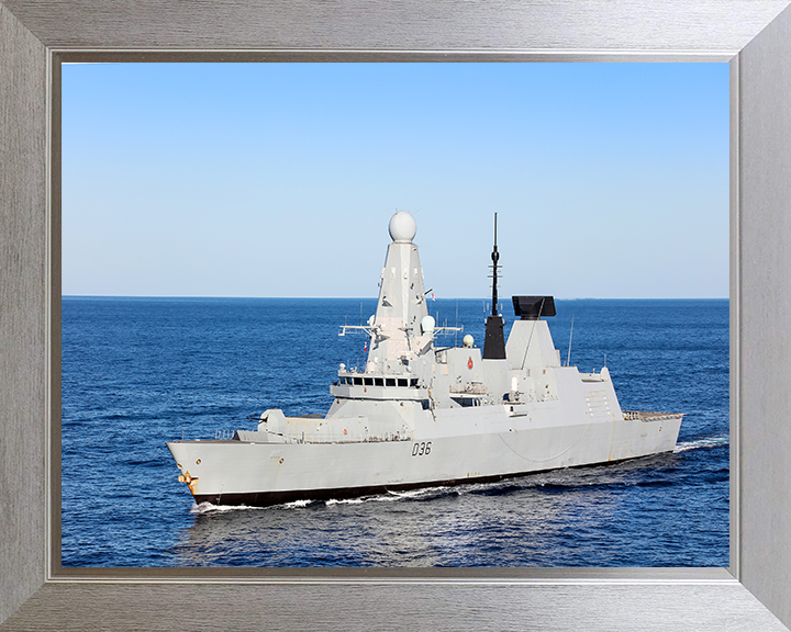 HMS Defender D36 Royal Navy Type 45 Destroyer Photo Print or Framed Photo Print - Hampshire Prints