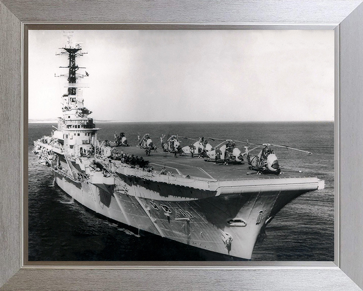 HMS Bulwark R08 Royal Navy Centaur class light fleet carrier Photo Print or Framed Print - Hampshire Prints