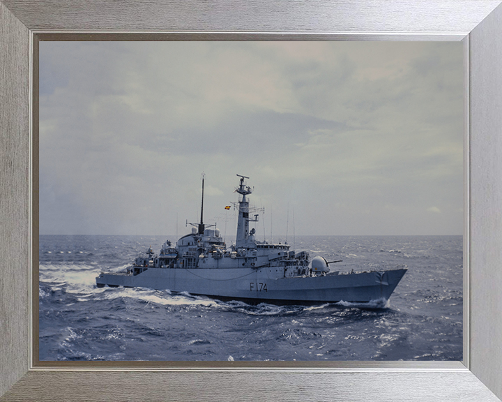 HMS Alacrity F174 Royal Navy Type 21 frigate Photo Print or Framed Print - Hampshire Prints