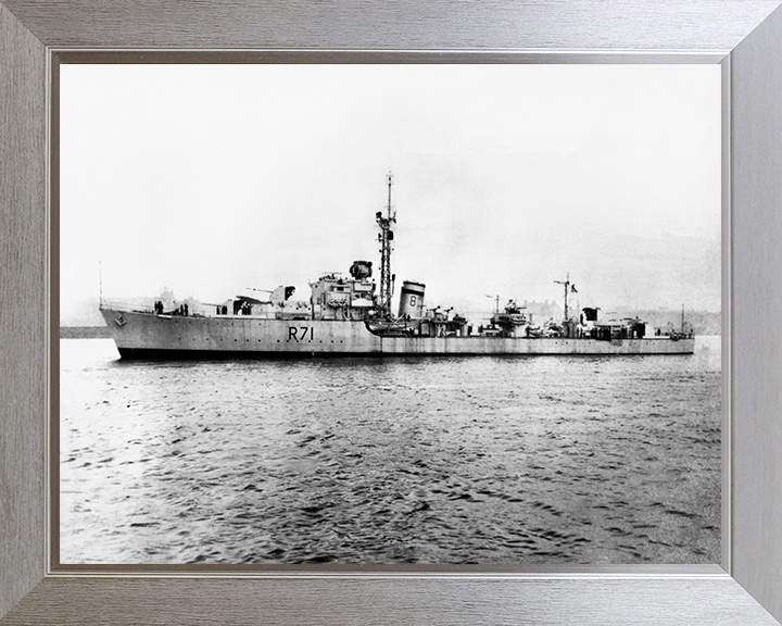 HMS Constance R71 Royal Navy C class destroyer Photo Print or Framed Print - Hampshire Prints