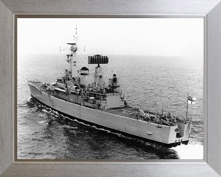 HMS Charybdis F75 Royal Navy Leander class frigate Photo Print or Framed Print - Hampshire Prints