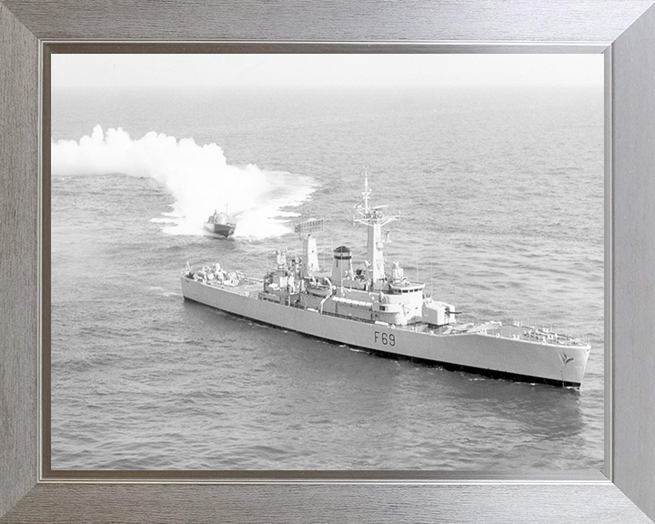 HMS Bacchante F69 Royal Navy Leander class frigate Photo Print or Framed Print - Hampshire Prints