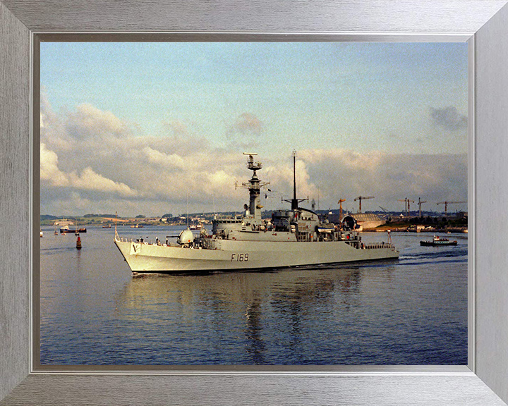 HMS Amazon F169 Royal Navy type 21 Frigate Photo Print or Framed Print - Hampshire Prints