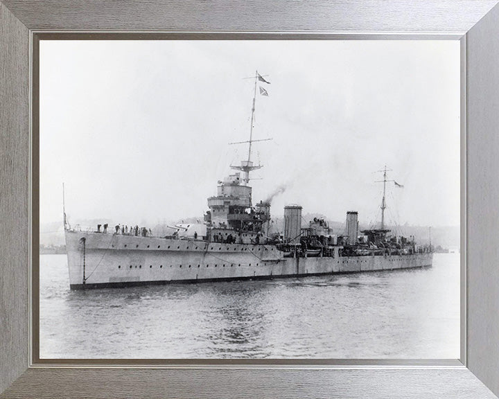 HMS Enterprise D52 Royal Navy Emerald class light cruiser Photo Print or Framed Photo Print - Hampshire Prints