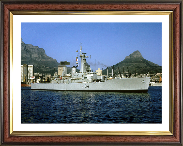 HMS Dido F104 Royal Navy Leander class frigate Photo Print or Framed Print - Hampshire Prints