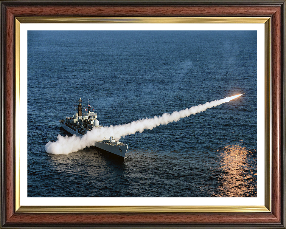 HMS Edinburgh D97 Royal Navy Type 42 Destroyer Photo Print or Framed Print - Hampshire Prints