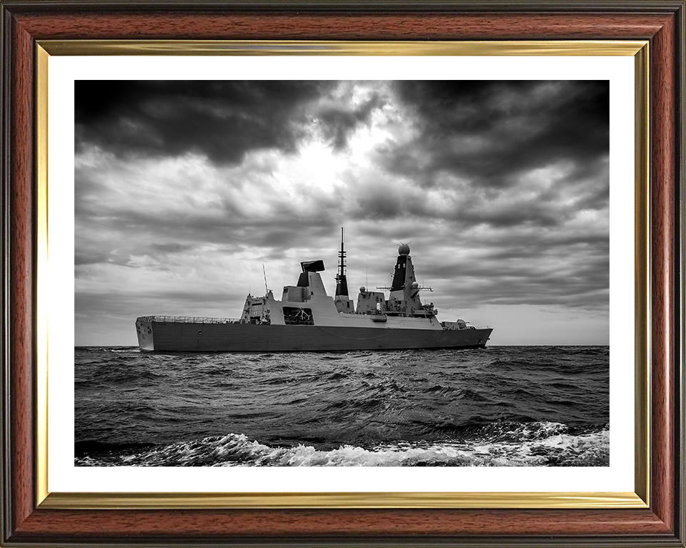HMS Duncan D37 Royal Navy Type 45 Destroyer Photo Print or Framed Print - Hampshire Prints