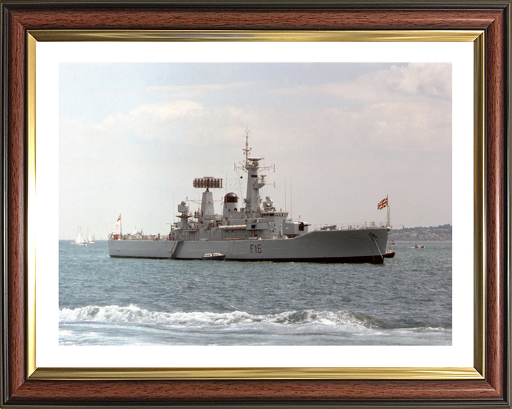 HMS Diomede F16 Royal Navy Leander class frigate Photo Print or Framed Print - Hampshire Prints