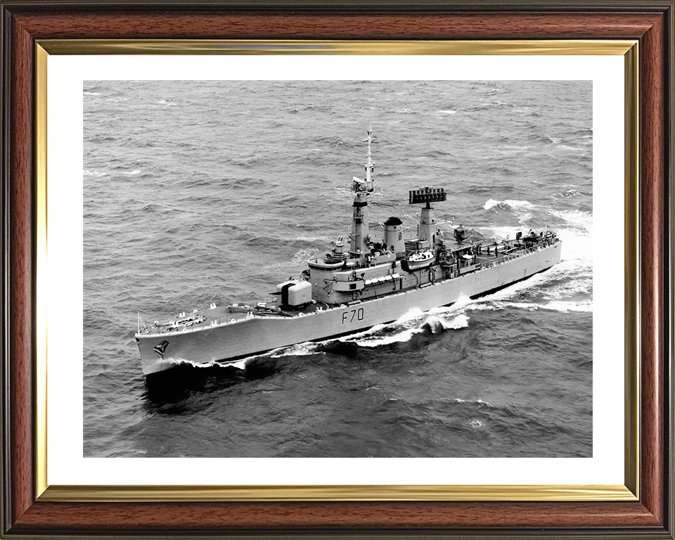 HMS Apollo F70 Royal Navy Leander class Frigate Photo Print or Framed Print - Hampshire Prints