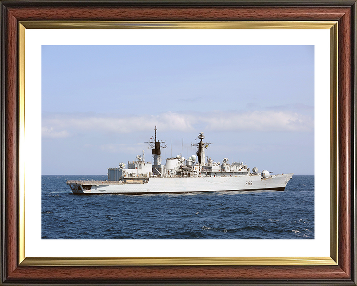 HMS Cumberland F85 Royal Navy Type 22 frigate Photo Print or Framed Print - Hampshire Prints