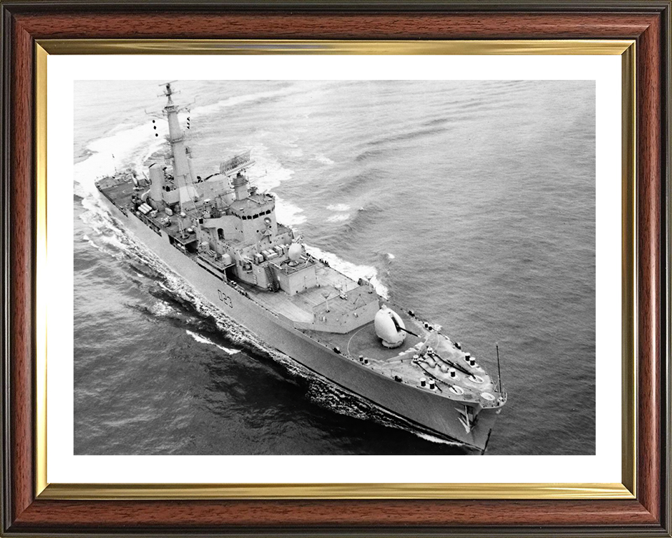 HMS Bristol D23 Royal Navy Type 82 destroyer Photo Print or Framed Print - Hampshire Prints