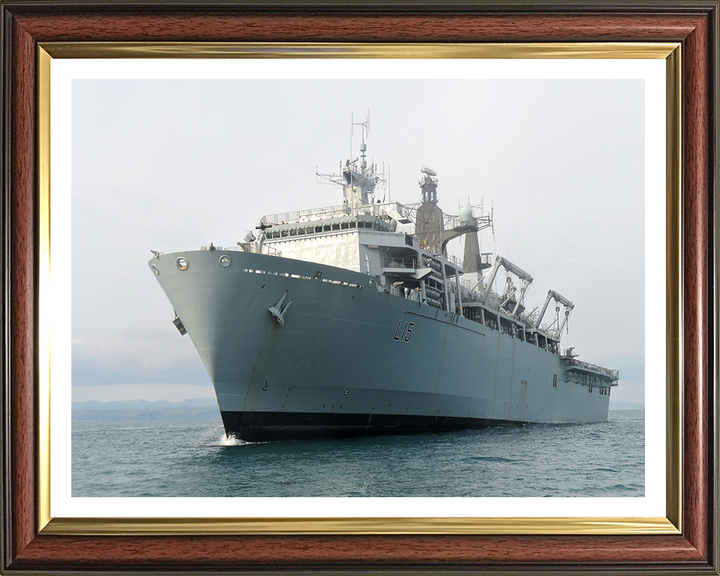 HMS Bulwark L15 Royal Navy Albion class amphibious ship Photo Print or Framed Print - Hampshire Prints