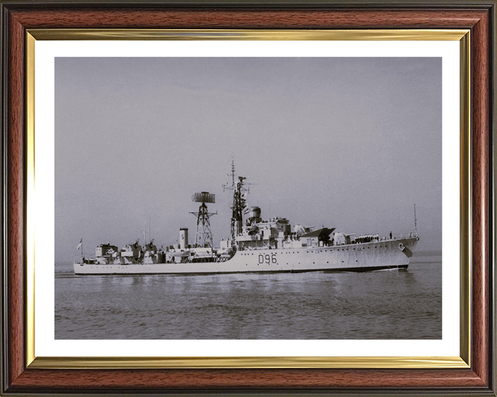 HMS Crossbow G96 (D96) Royal Navy Daring class destroyer Photo Print or Framed Print - Hampshire Prints