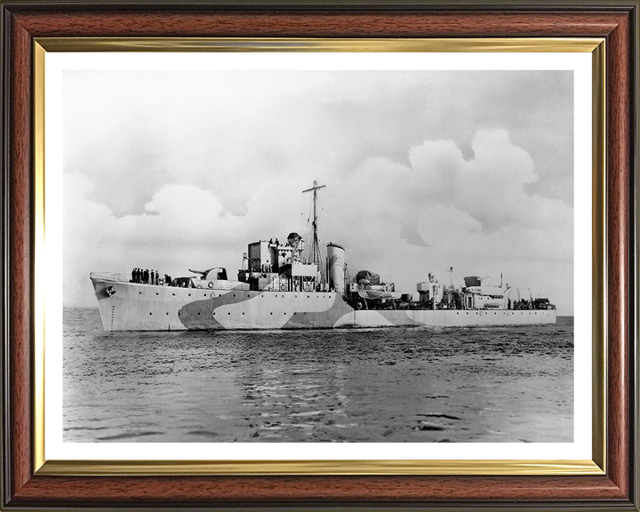 HMS Bleasdale (1940) | Photo Print | Framed Print | Hunt Class | Destroyer | Royal Navy - Hampshire Prints